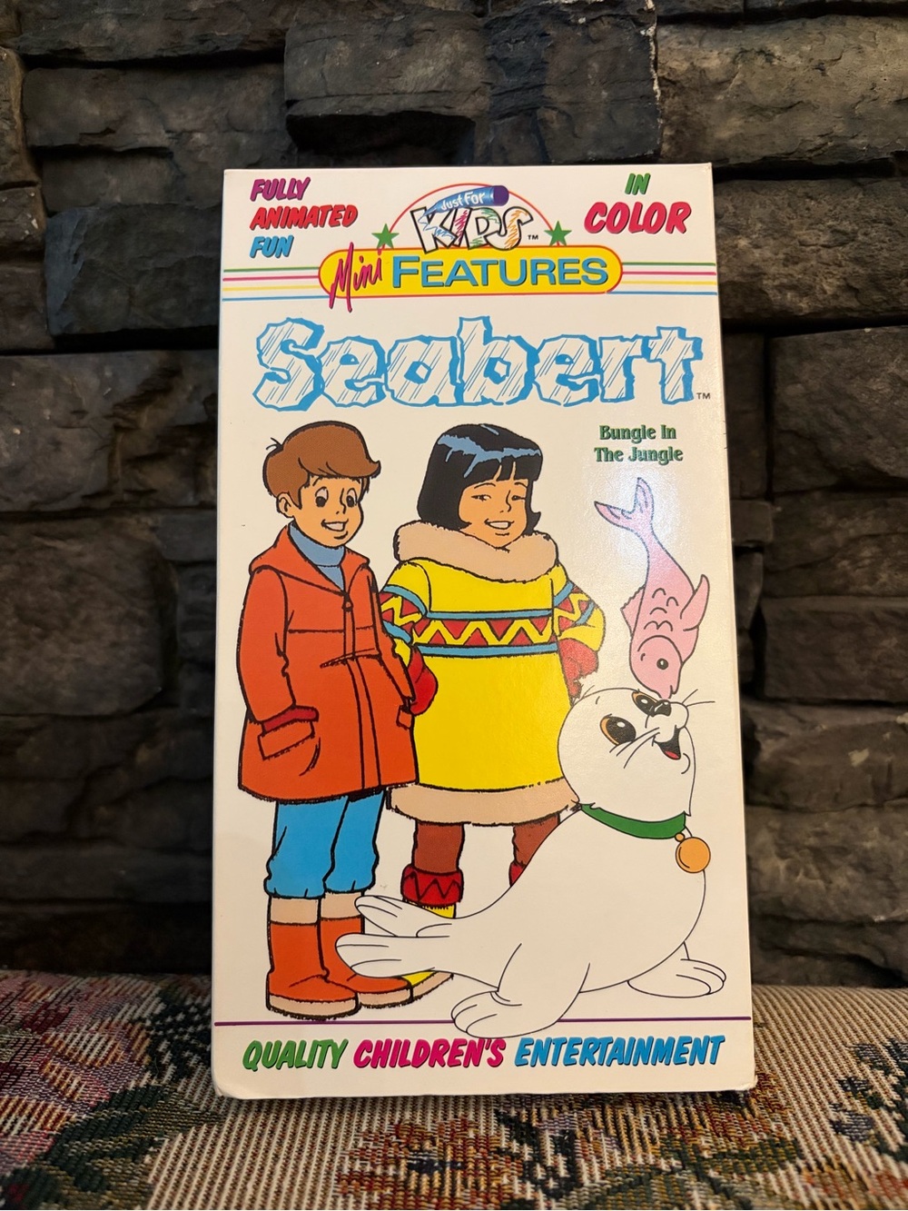 Just For Kids Mini Features Seabert: Bungle In The Jungle VHS